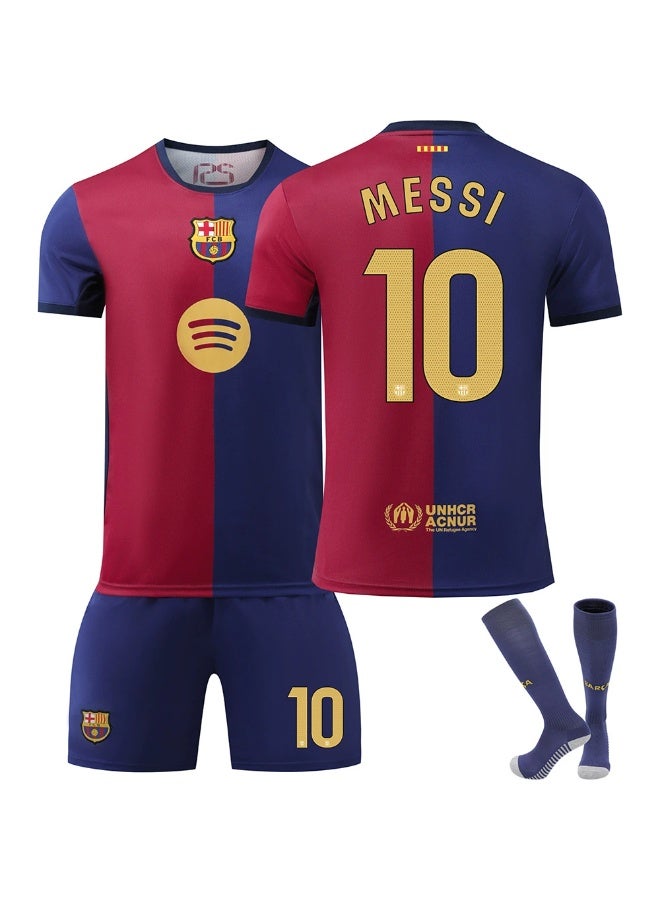 Barcelona FC Football Jerseys For Kids Youth Soccer Shirt Training uniform Suit - Image 1